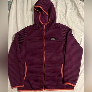 LL Bean Airtight Full Zip Hoodie small like new condition